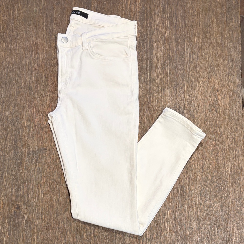 J Brand Women’s Capri “Blanc” Ankle Skinny Jeans - Size 28